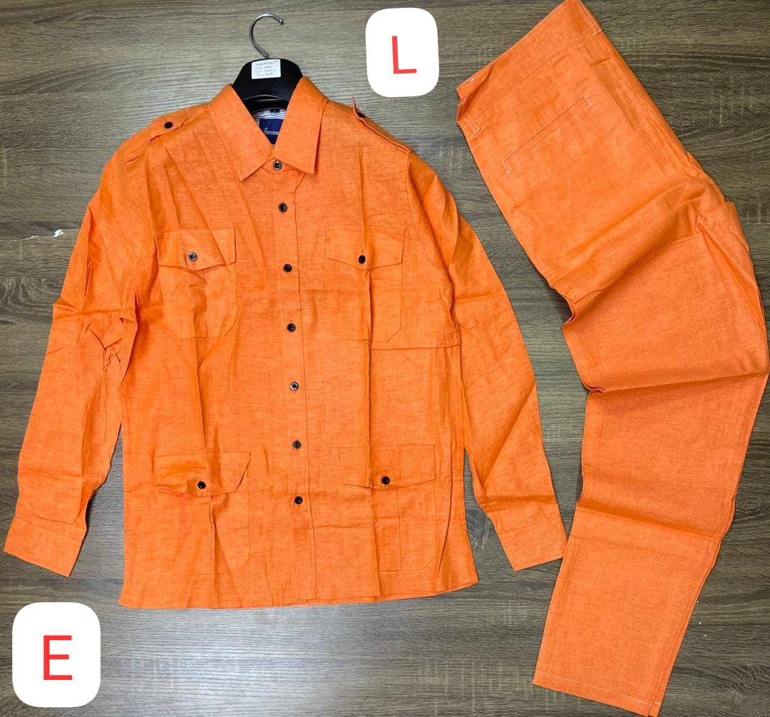 ENSEMBLE CHEMISE LIN