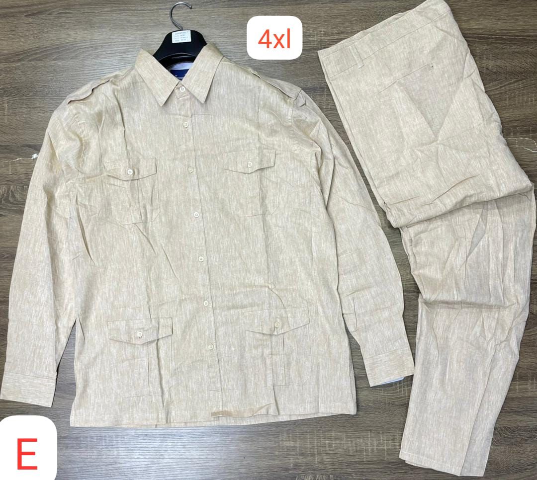 ENSEMBLE CHEMISE LIN