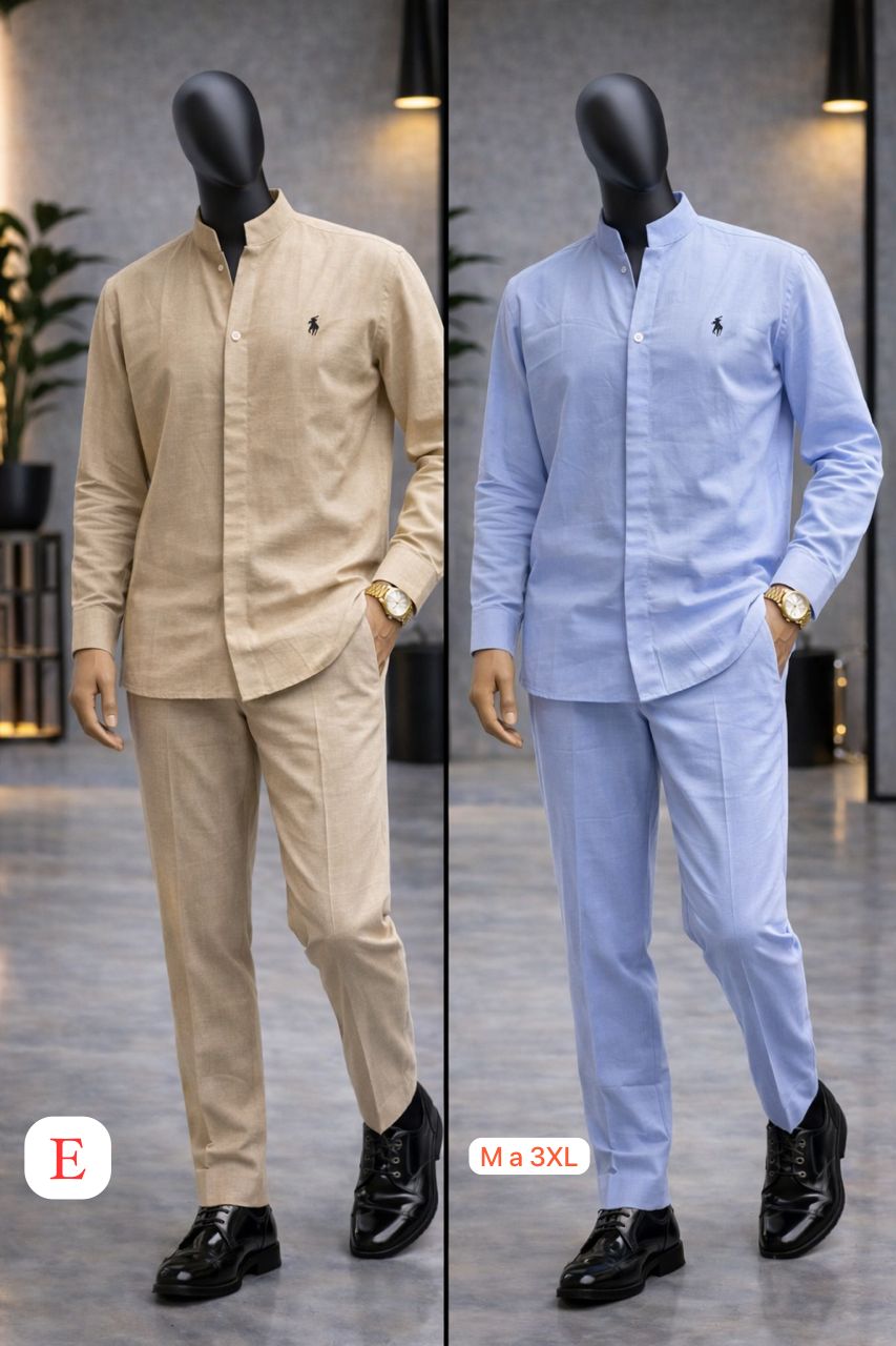 ENSEMBLE CHEMISE LIN
