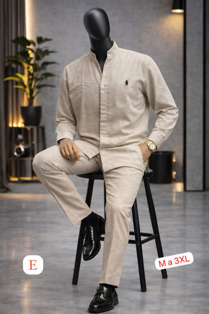 ENSEMBLE CHEMISE LIN