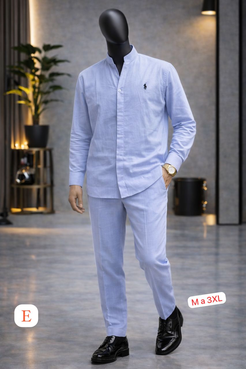 ENSEMBLE CHEMISE LIN