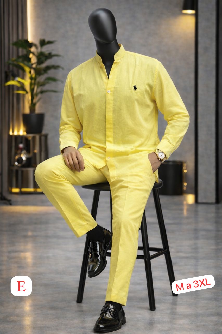 ENSEMBLE CHEMISE LIN