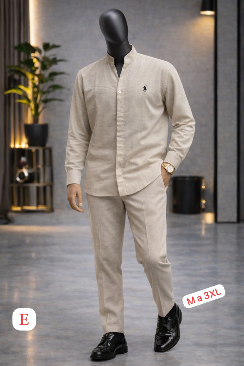 ENSEMBLE CHEMISE LIN